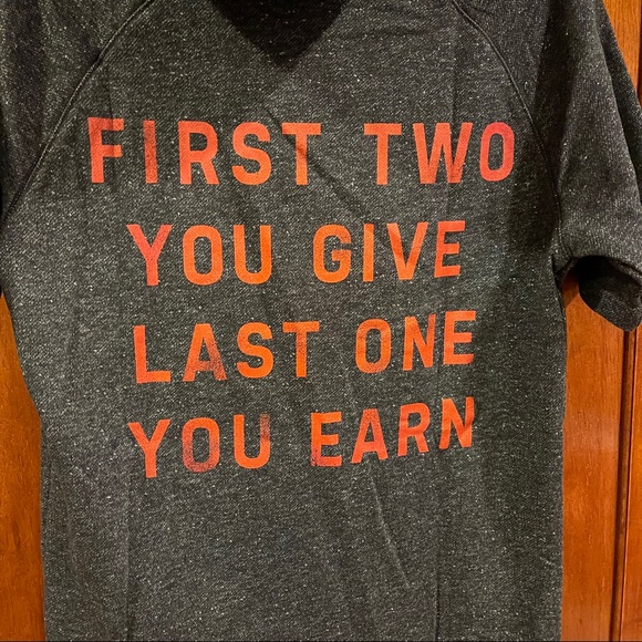 Under Armour Project Rock Short Sleeve Hoodie - Picture 6 of 7